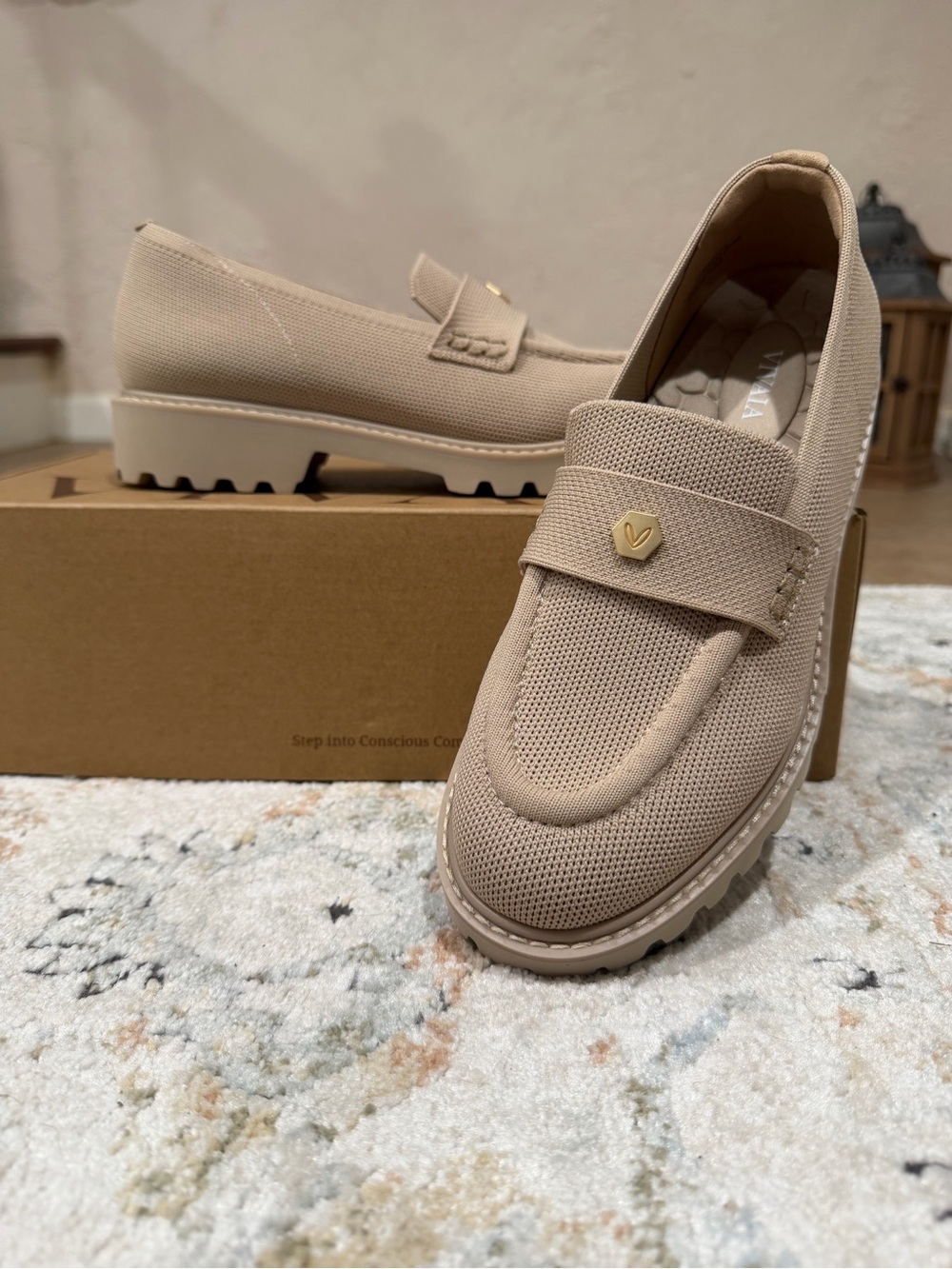Vivaia Francesca Loafers - Almond